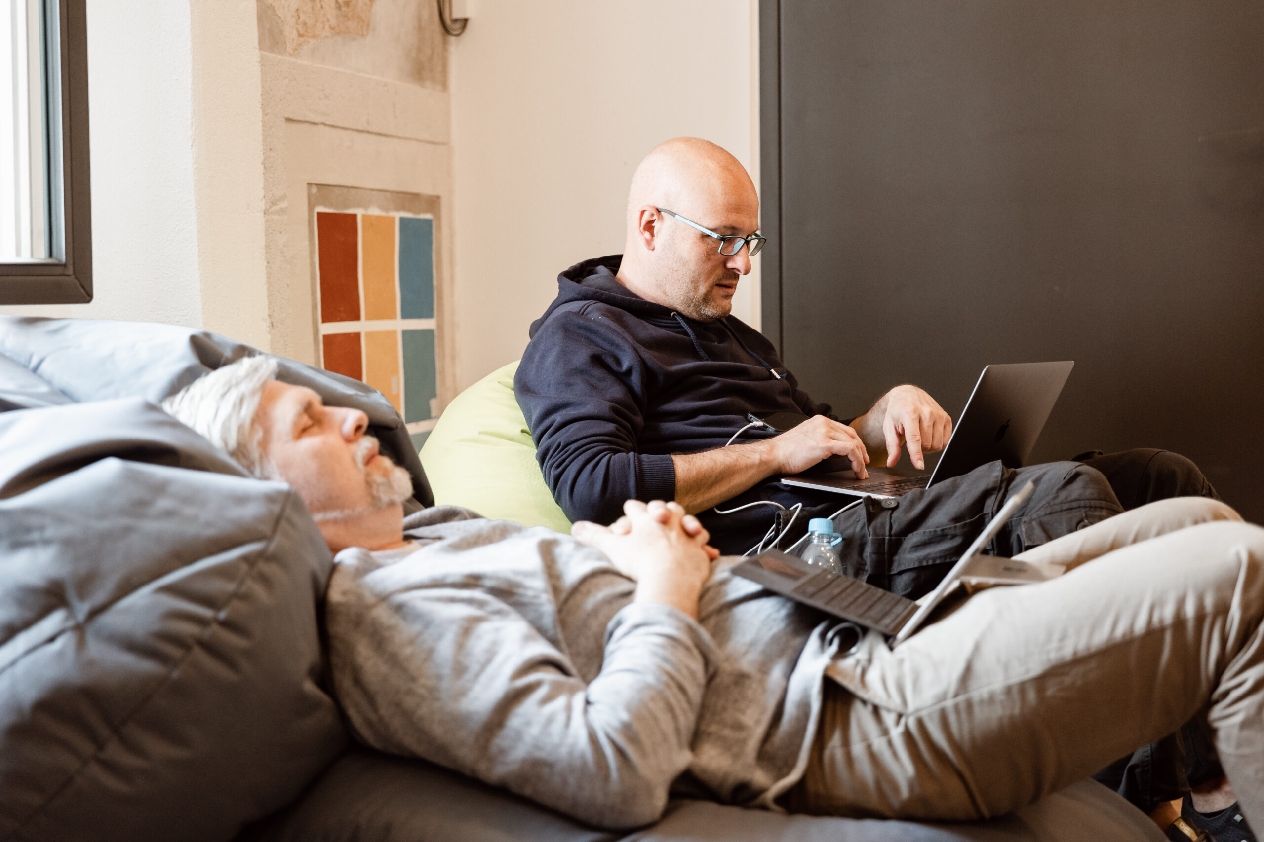 Ein kurzer Nap zwischendurch.